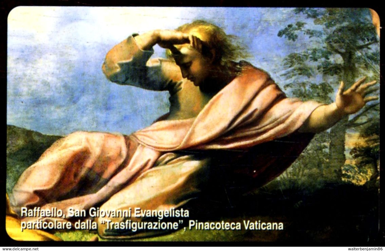 G VA 101 C&C 6101 SCHEDA TELEFONICA NUOVA MAGNETIZZATA VATICANO RAFFAELLO SAN GIOVANNI - Vaticano