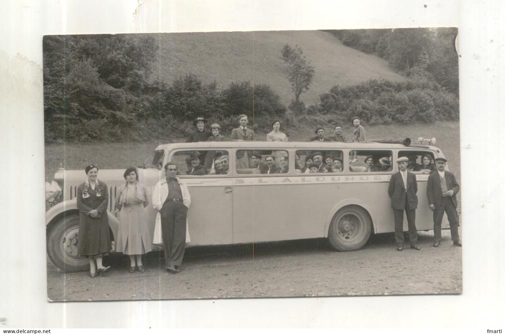 Carte Photo : Bus Autocar S.L.A. Lourdes - Bus & Autocars