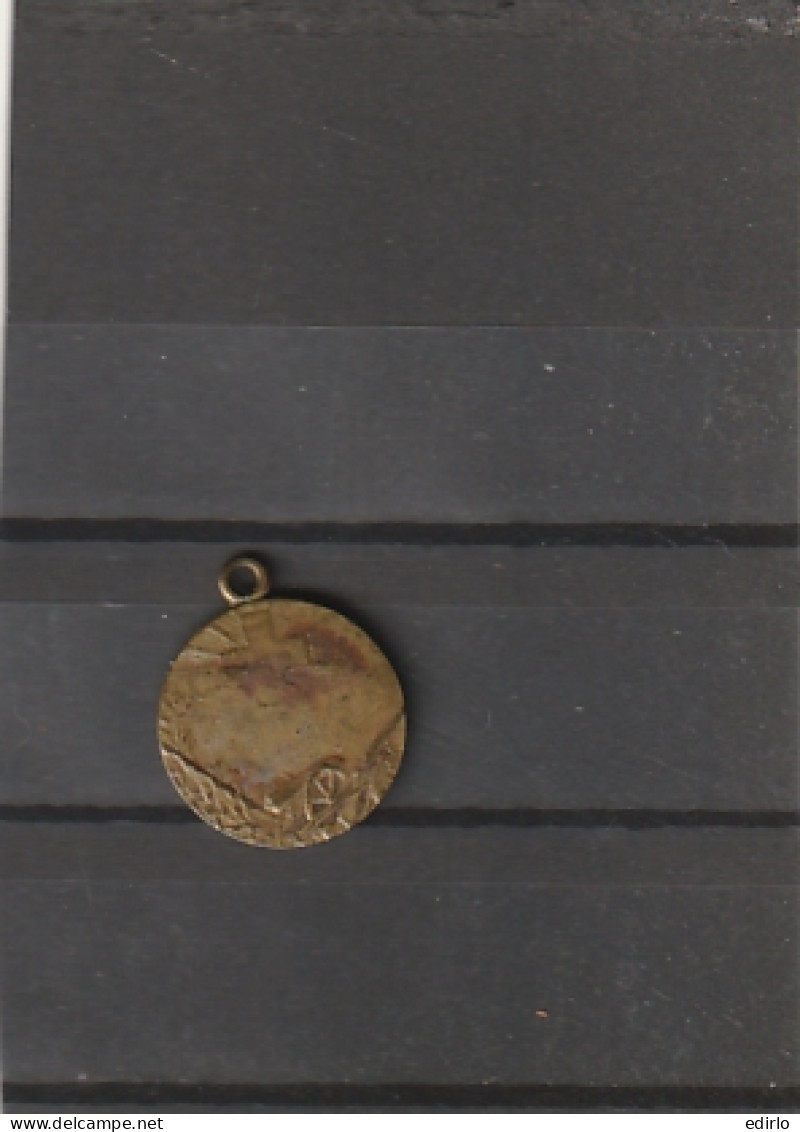 ***  MILITARIA ***14/18 -- Médaille Patriotique  Pour La Mobilisation La Patrie Vous Appelle Premier Aout 1914 (RR) - Frankreich