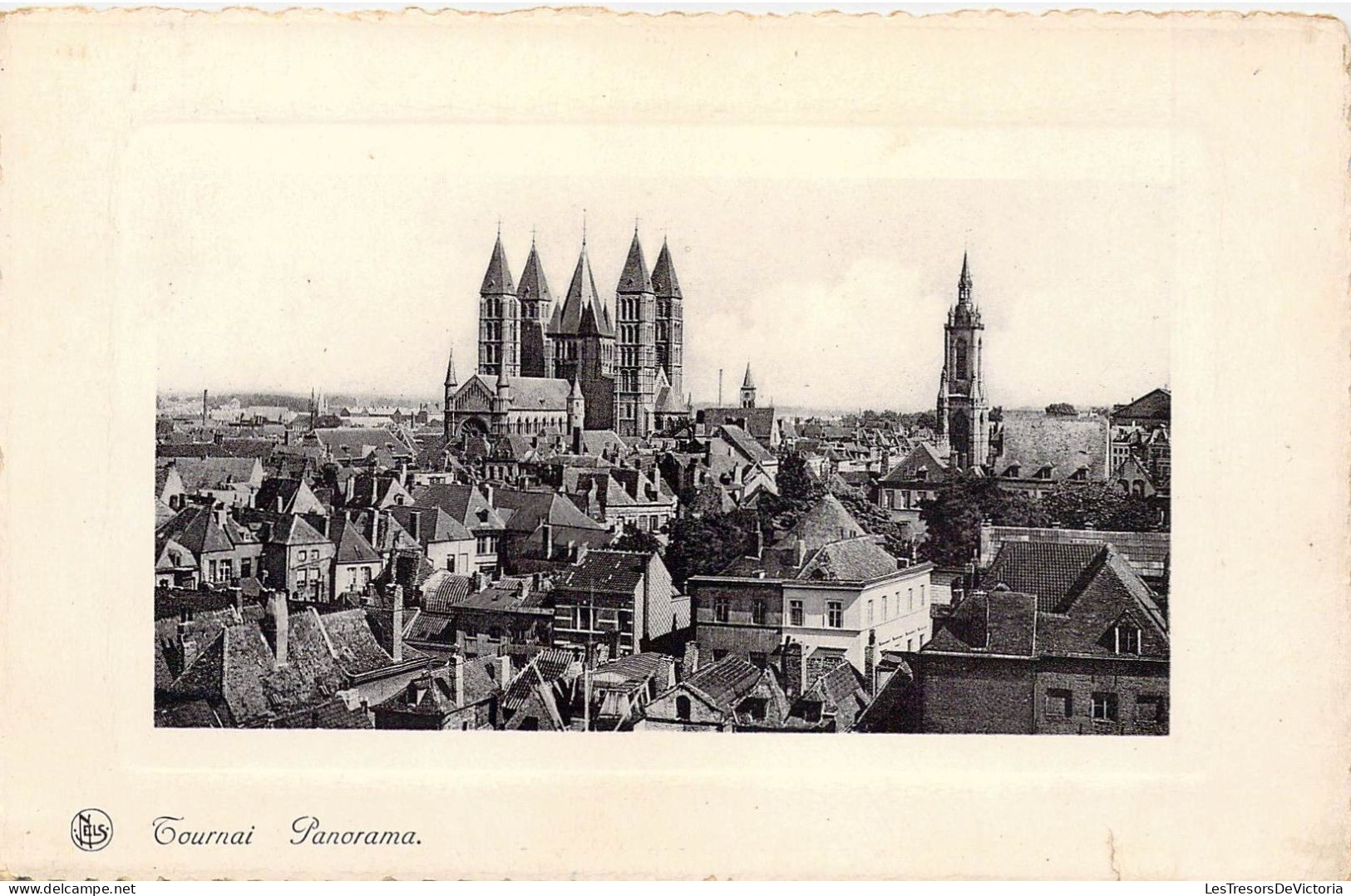 BELGIQUE - TOURNAI - Panorama - Carte Postale Ancienne - Tournai