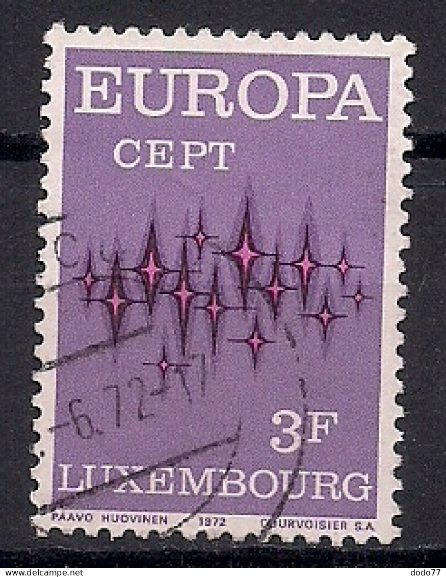 LUXEMBOURG    EUROPA    N°    796   OBLITERE - Oblitérés