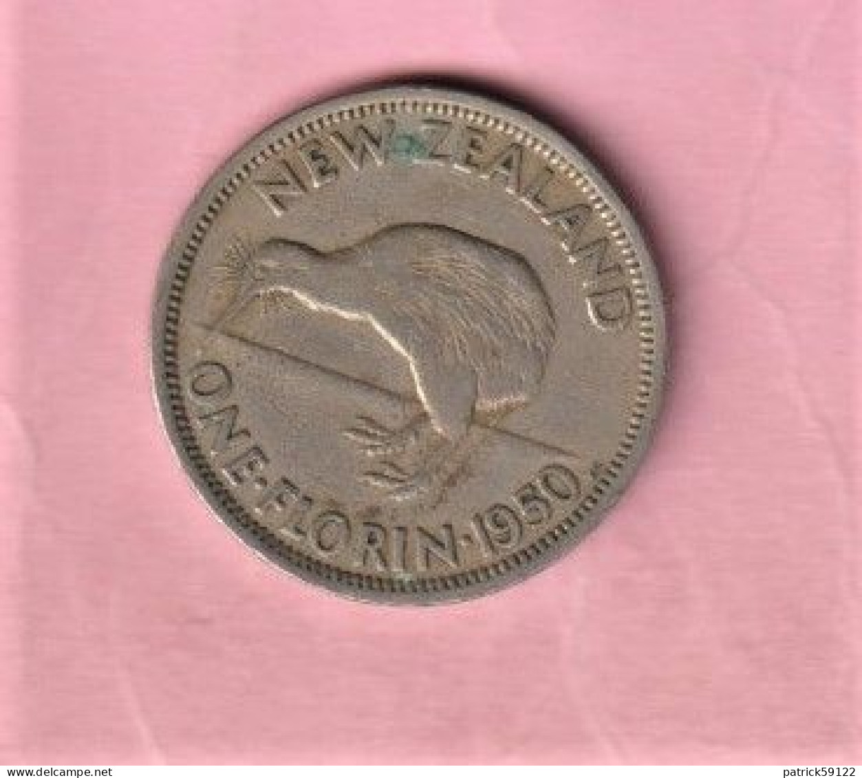 MONNAIE / COINS : NEW ZEALAND - NOUVELLE ZELANDE  - ONE FLORIN 1950 - KIWI - KING GEORGE VI - New Zealand