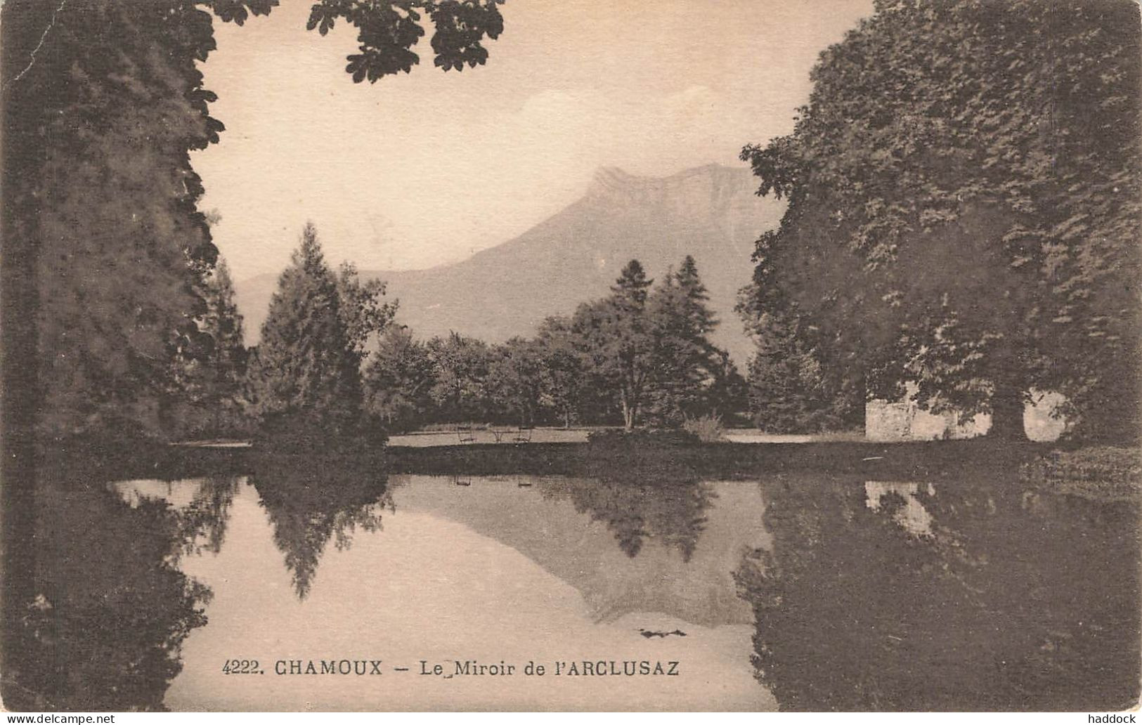 CHAMOUX : LE MIROIR DE L'ARCLUSAZ - Chamoux Sur Gelon