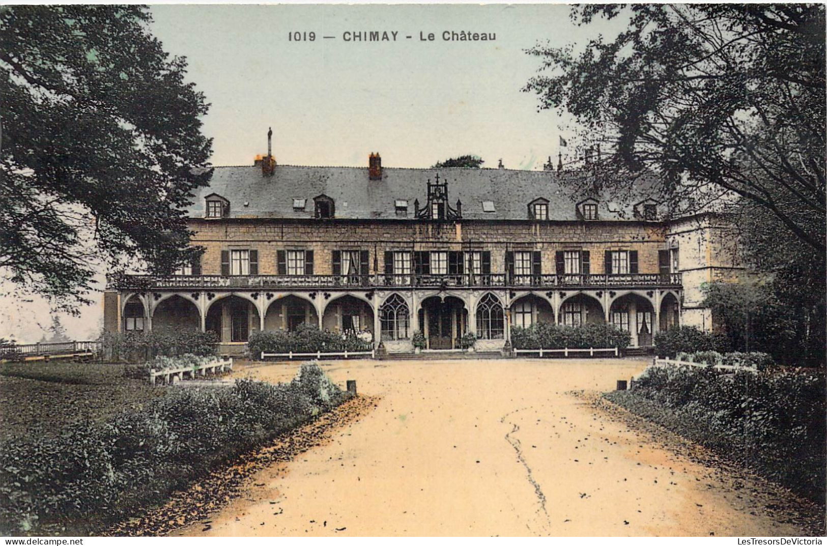 BELGIQUE - CHIMAY - Le Château  - Edition Grand Bazar Anspach - Carte Postale Ancienne - Chimay