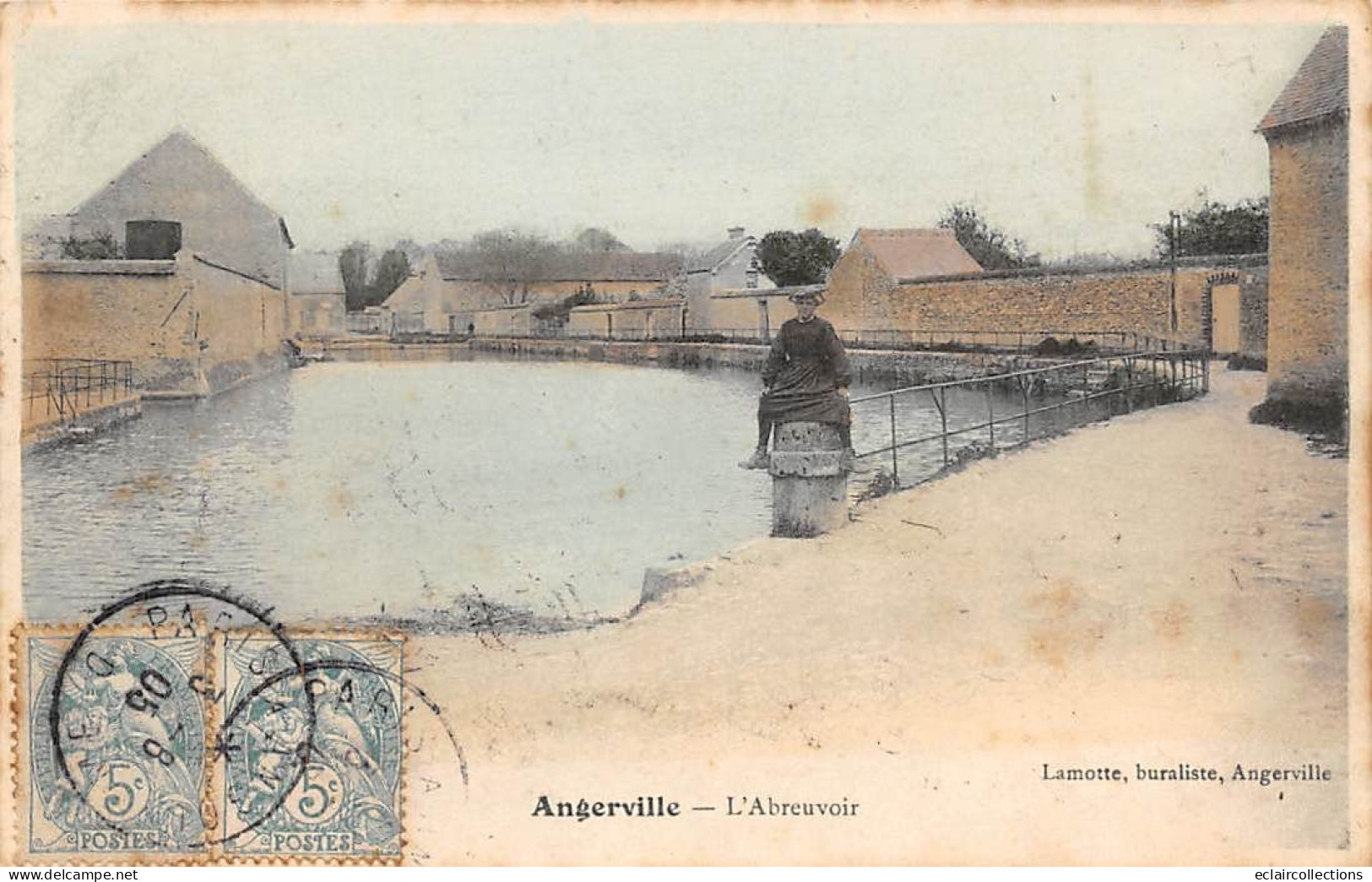 Angerville          91        L'Abreuvoir                (voir Scan) - Angerville