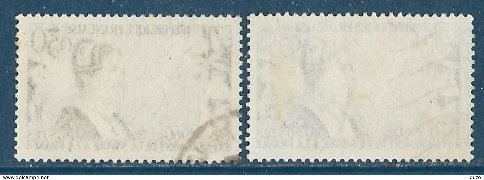 France 1960 - Variété -    Y&T N° 1246 Oblitérés Centenaire Du Rattachement Du Duché De Savoie   (voir Descriptif ) - Usados