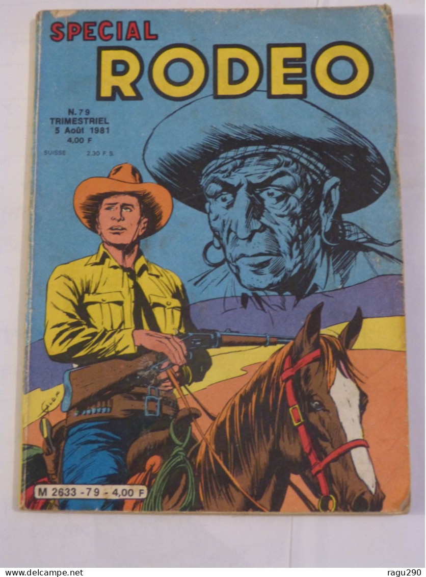 SPECIAL  RODEO N° 79  Avec  TEX WILLER - Rodeo