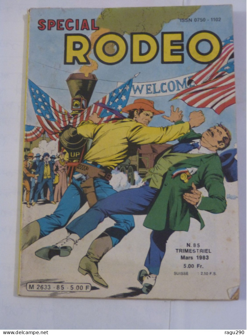 SPECIAL  RODEO N° 85  Avec  TEX WILLER - Rodeo