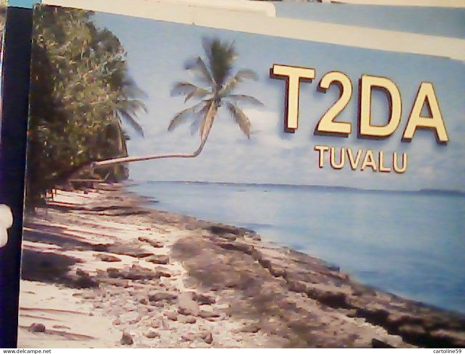 Postcard - QSL  TUVALU ISLAND 2002 JL631 - Tuvalu