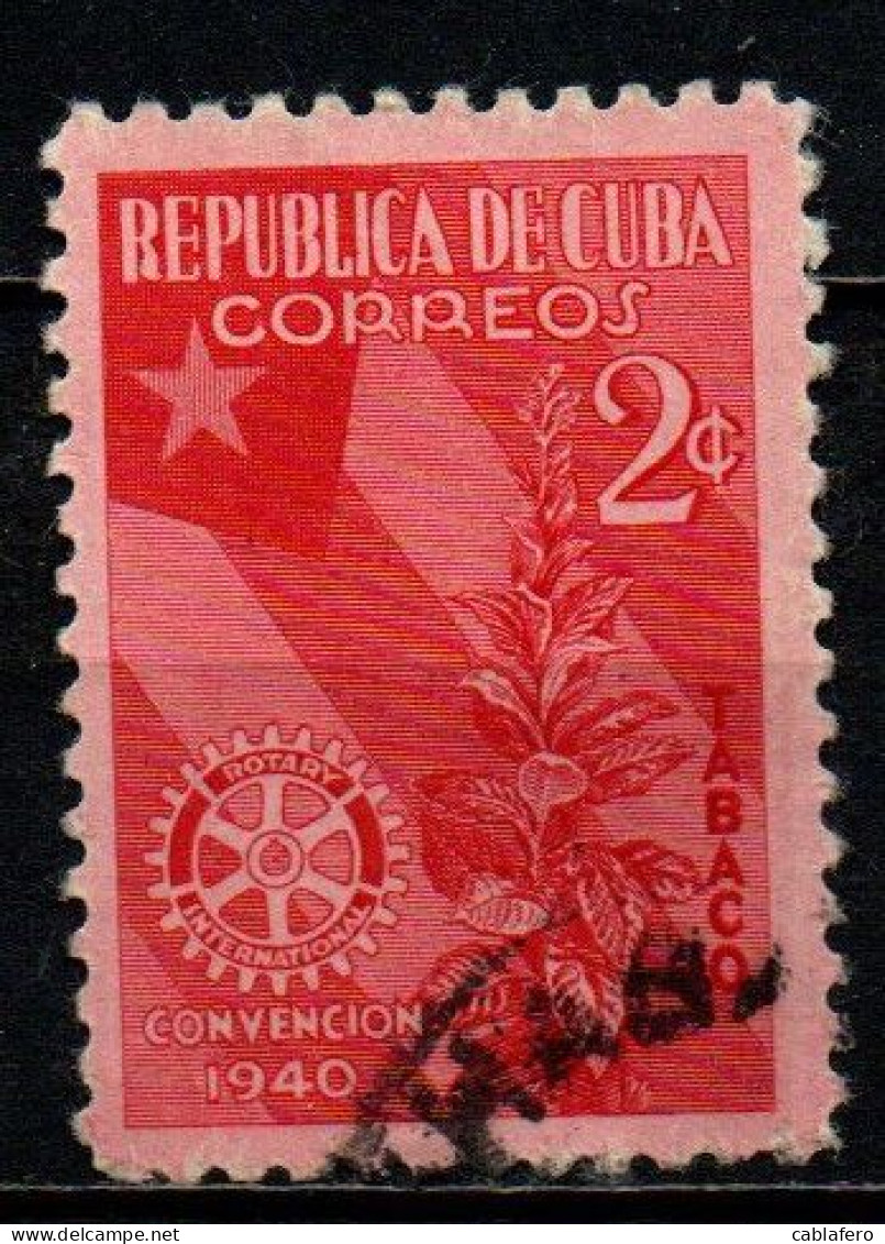 CUBA - 1940 - Rotary Intl. Convention Held At Havana - USATO - Oblitérés