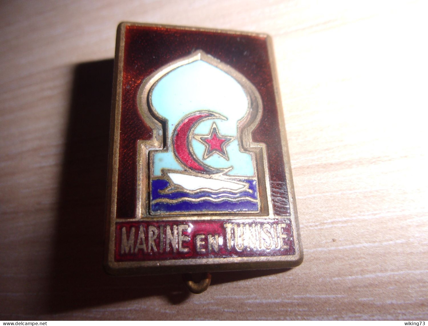 Insigne Marine En Tunisie - Marine Nationale - Base Navale - Marinera