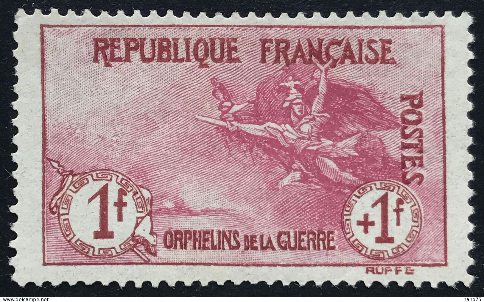 France - Y&T N°154 - Neuf* Avec Gomme - 1917 - 1 F. Carmin - Orphelins De La Guerre - Neufs