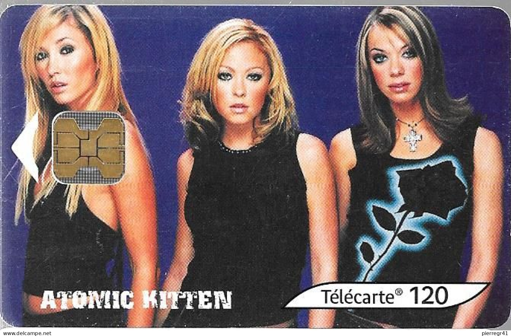 TC-PUBLIC-F1239A-120U-OB2-08/02-ATOMIC KITTEN-26000Ex-Utilisé-TBE - 2002