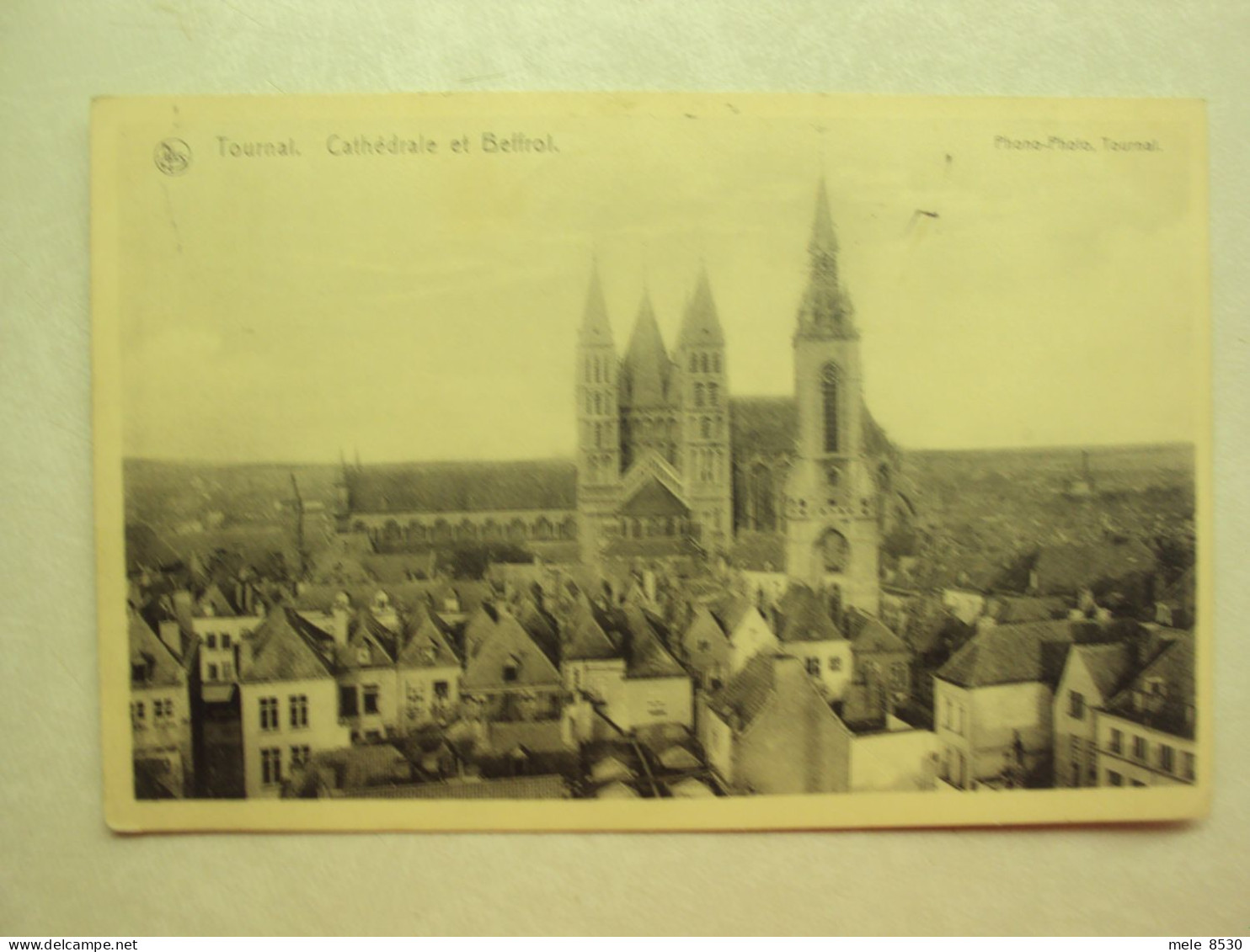 49253 - TOURNAI - CATHEDRALE ET BEFFROI - ZIE 2 FOTO'S - Tournai