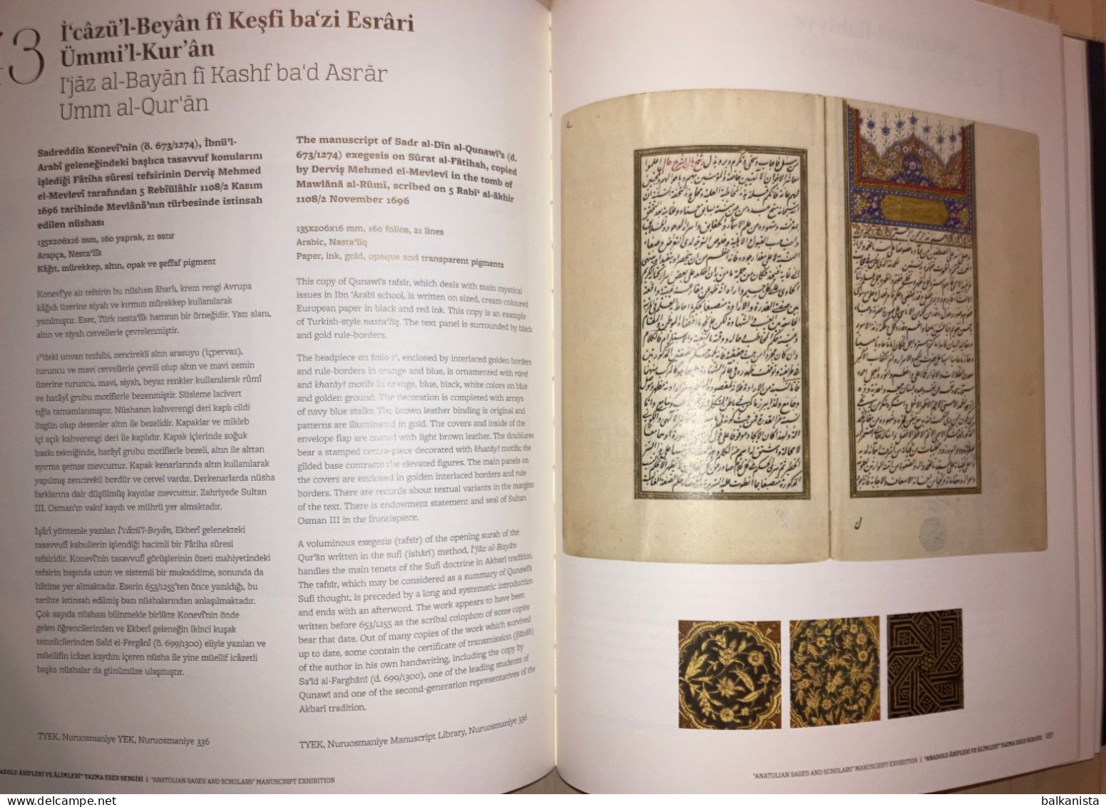 Islamic Art Calligraphy Anatolian Sages Scholars Manuscript Exhibition Catalog