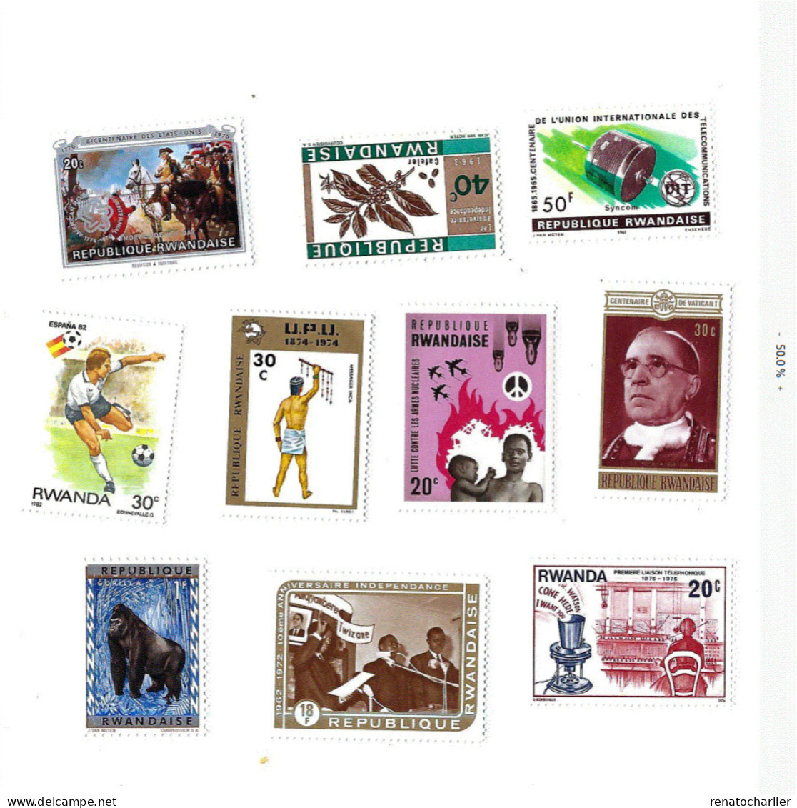 Collection De 66 Timbres MNH,Neuf Sans Charnière. - Colecciones