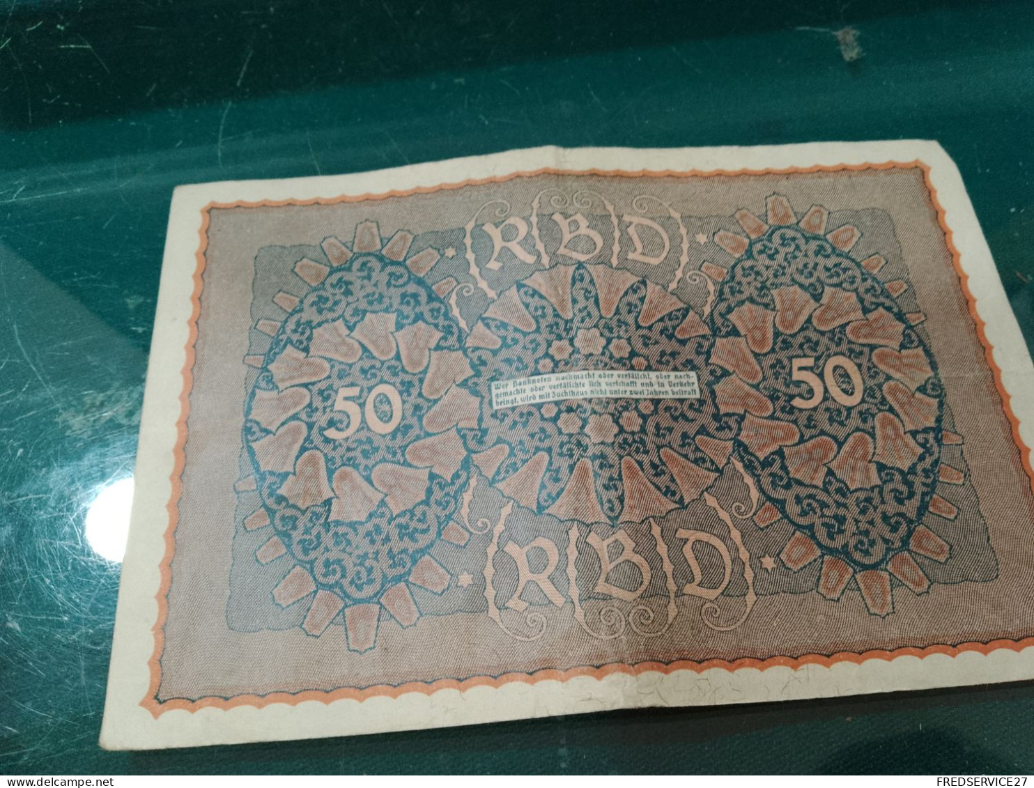 BILLET / 50 MARK / 1919 - 50 Mark