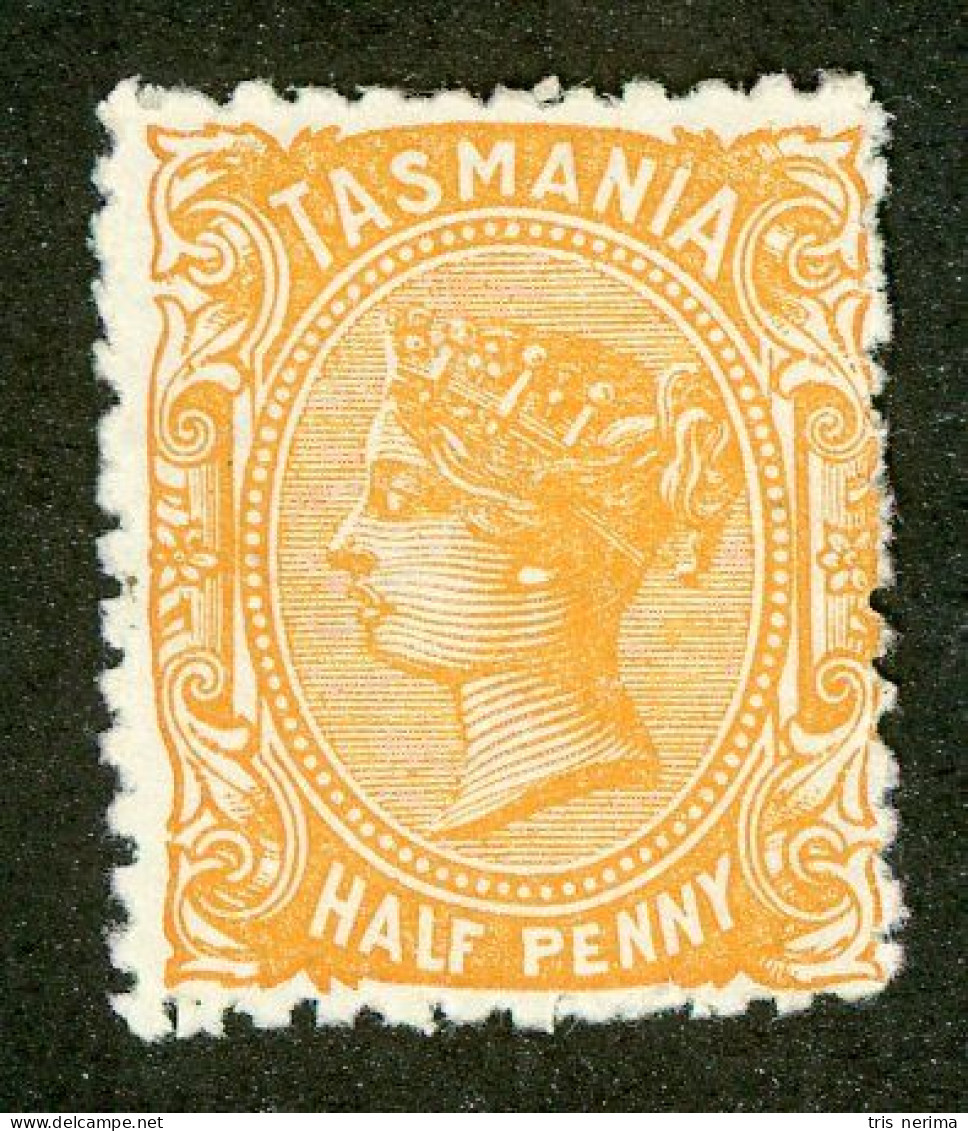 5494 BCx Tasmania 1891 Scott 71 Mlh* (Lower Bids 20% Off) - Mint Stamps