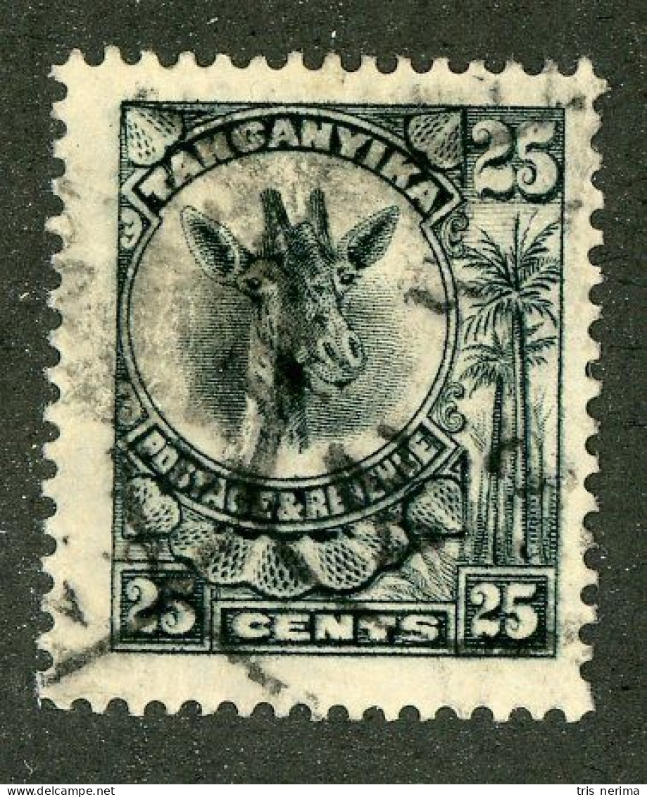 5506 BCx Tanganyika 1922 Scott 16 Used (Lower Bids 20% Off) - Tanganyika (...-1932)