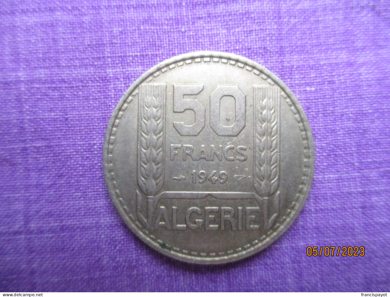 Algérie: 50 Francs 1949 - Algérie