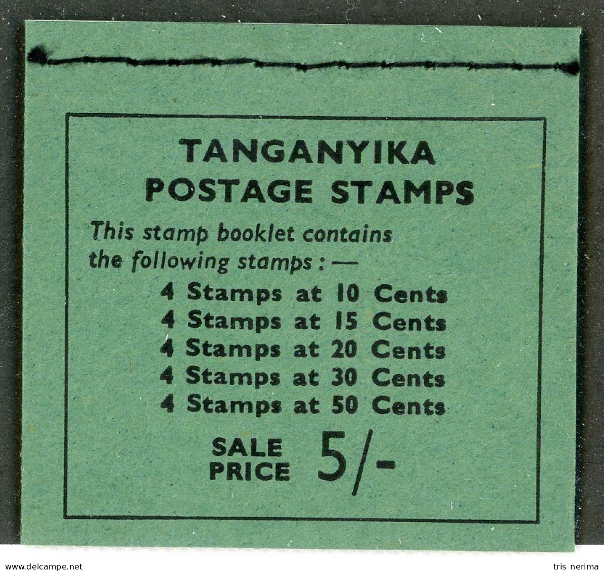 5507 BCx Tanganyika 1961 SG 585 Mnh** (Lower Bids 20% Off) - Tanganyika (...-1932)