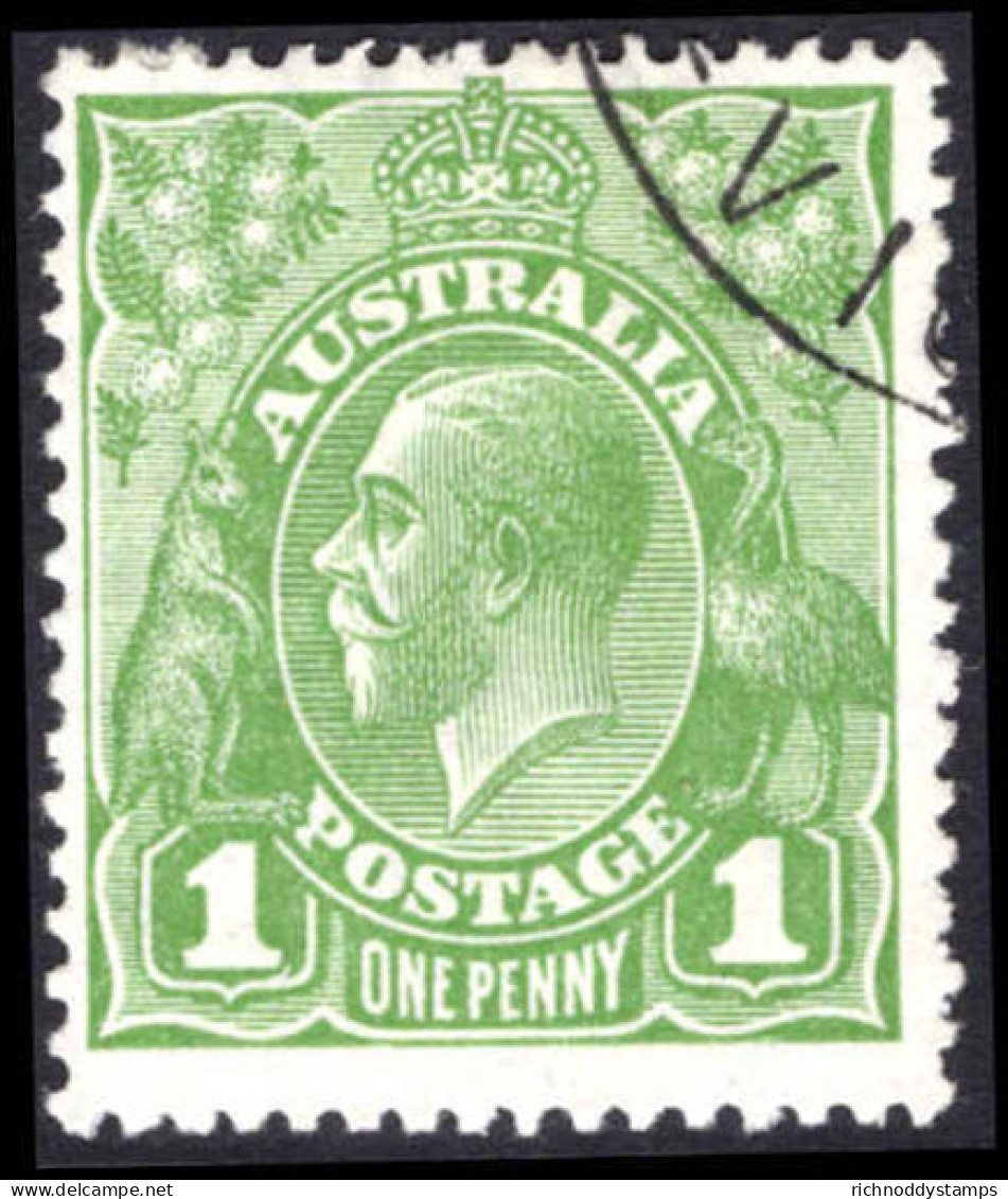 Australia 1926-30 1d Die II Perf 13&#189;x12&#189; Fine Used. - Oblitérés