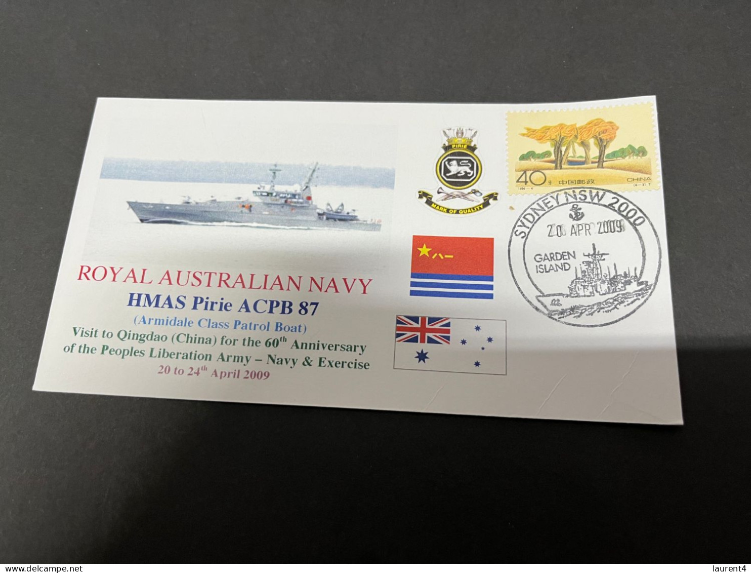 7-7-2023 (1 S 34) Royal Australian Navy Warship - HMAS Pirie ACPB 87 (visit To China) - Other & Unclassified