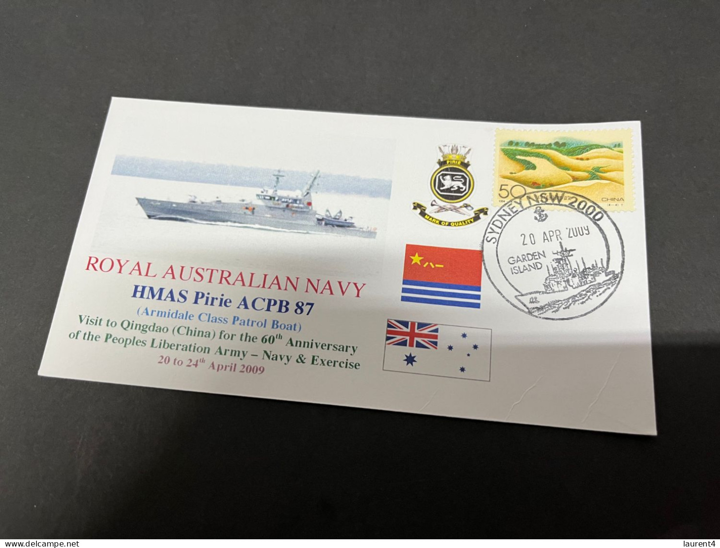 7-7-2023 (1 S 34) Royal Australian Navy Warship - HMAS Pirie ACPB 87 (visit To China) - Other & Unclassified