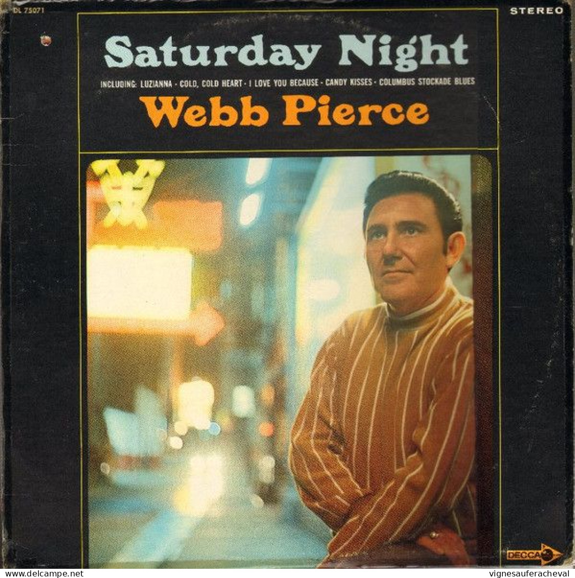 Webb Pierce --Saturday Night - Other - English Music