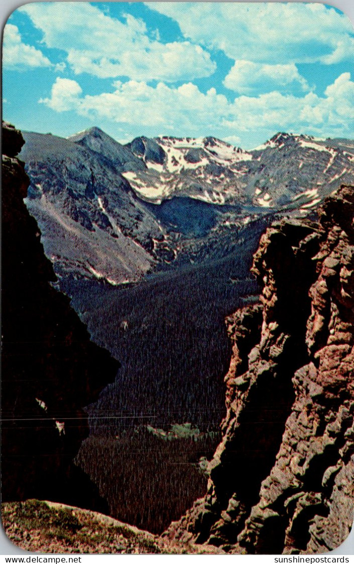 Colorado Rocky Mountains The Rock Window On The Trail Ridge Road - Rocky Mountains
