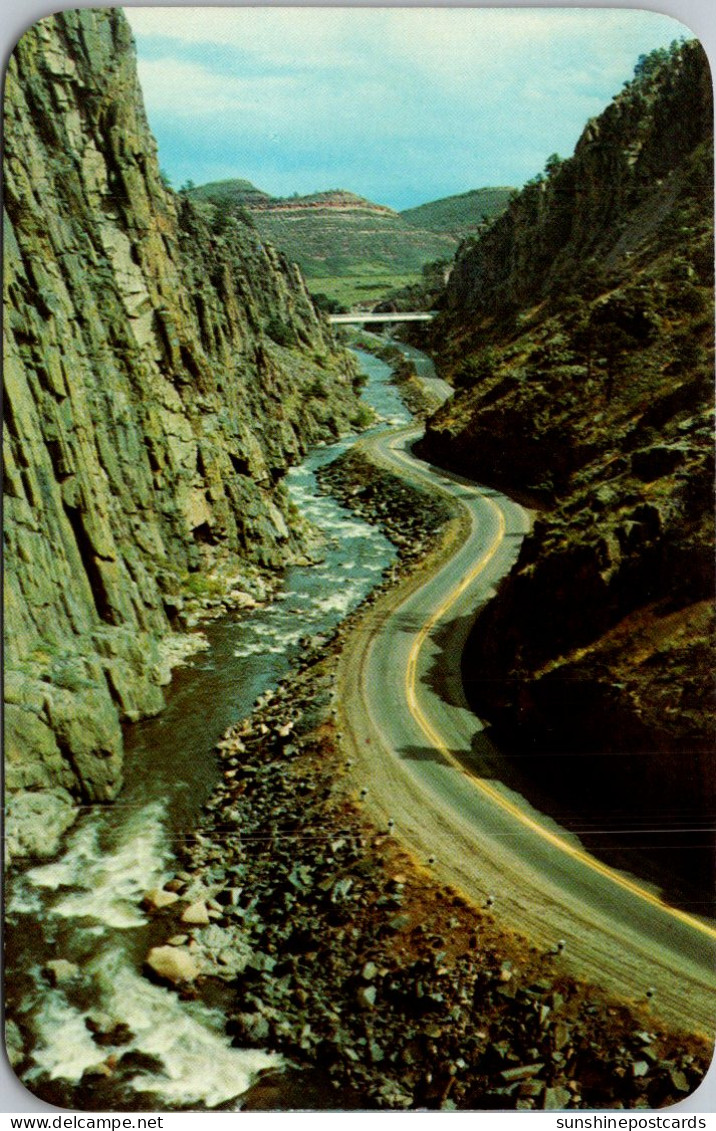 Colorado Rocky Mountains Big Thompson Canyon On Highway US 34 - Rocky Mountains