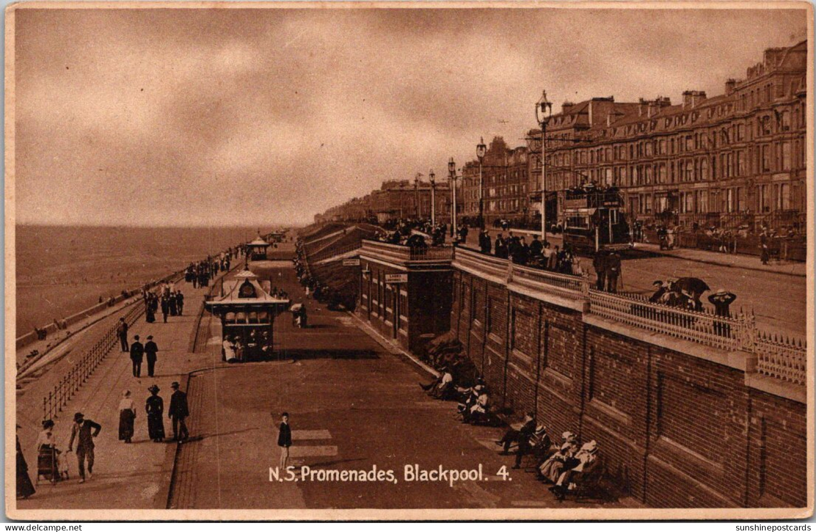 England Blackpool North Sea Promenades - Blackpool