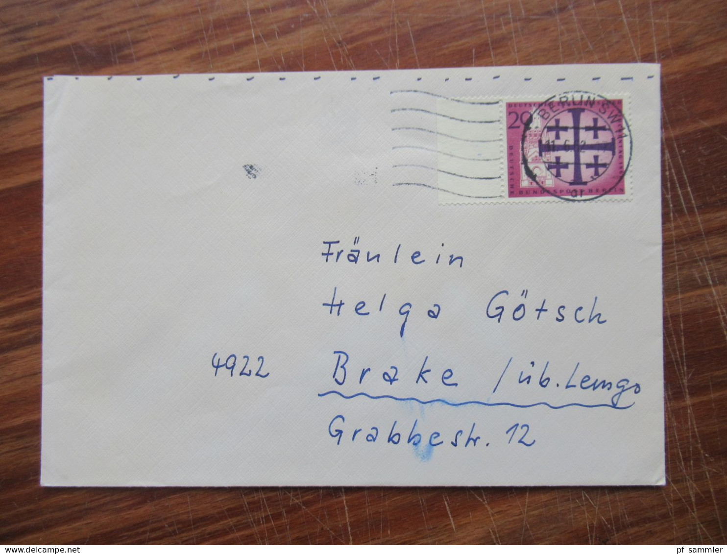 Berlin (West) kleiner Belegeposten 27 Stück ab 1961 wenige nach den 1960er Jahre! Alles Berlin Stempel in die BRD gesend