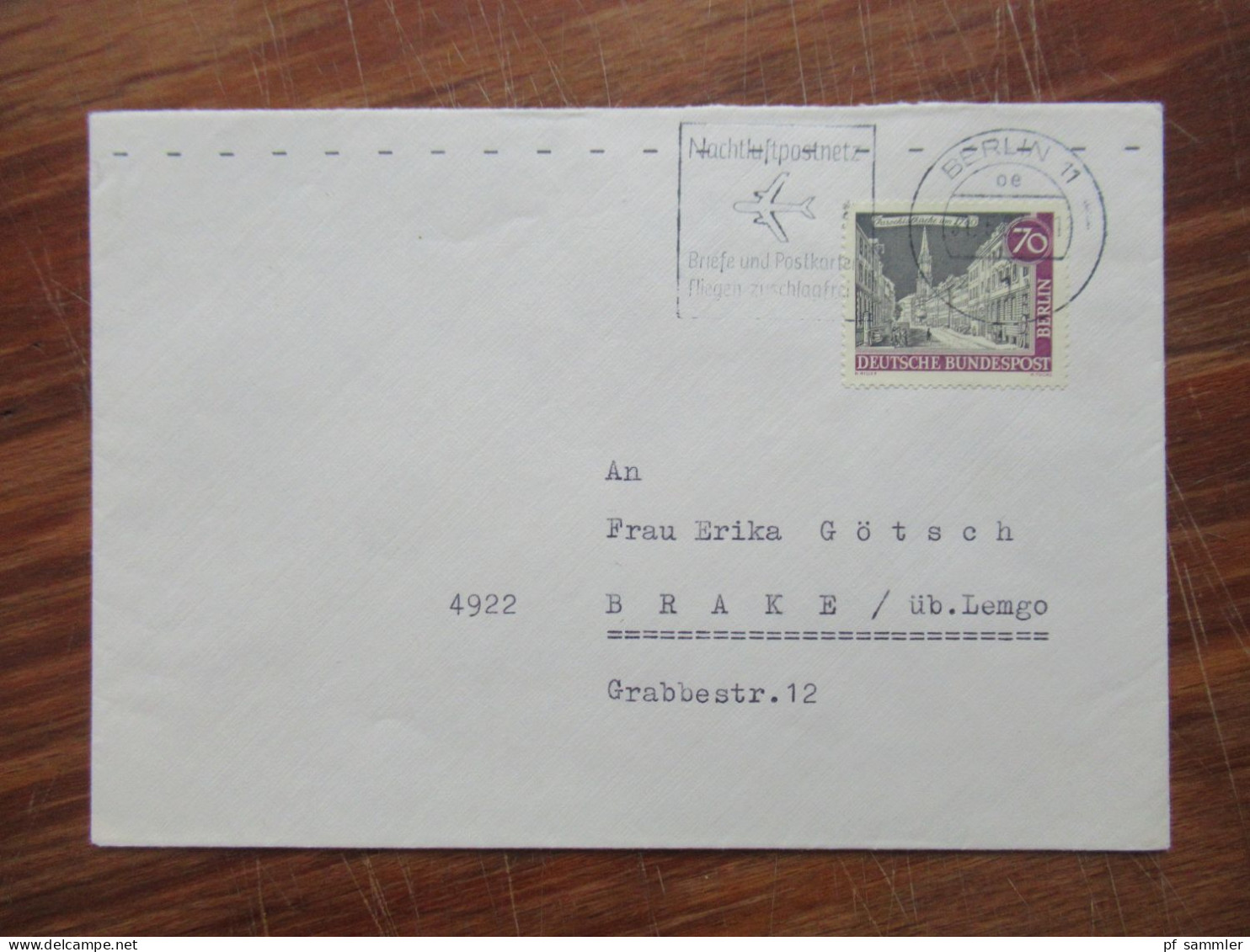 Berlin (West) kleiner Belegeposten 27 Stück ab 1961 wenige nach den 1960er Jahre! Alles Berlin Stempel in die BRD gesend