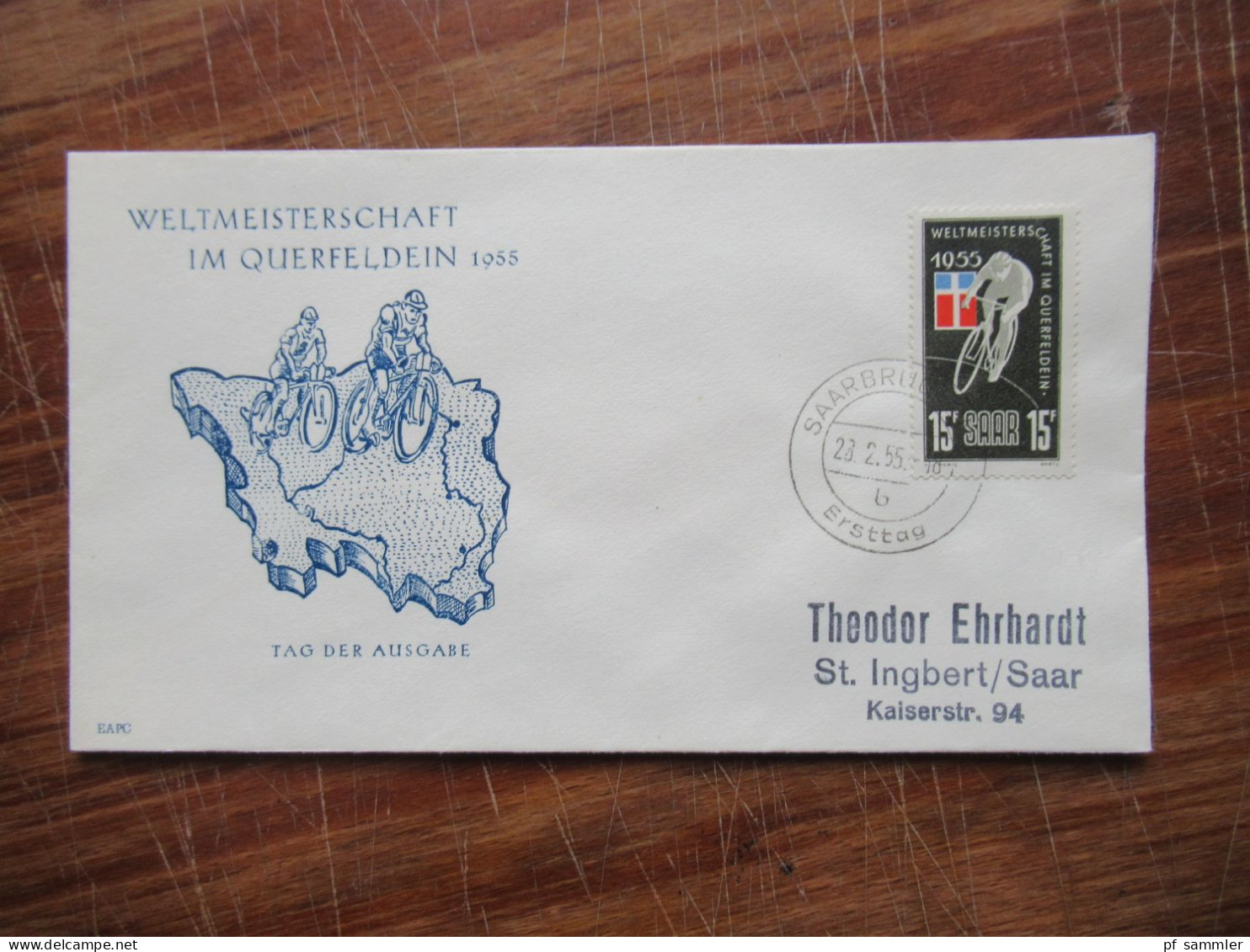 Saar / Saarland 1955 - 59 Belegeposten / FDC / Sonder PK insg. 41 Stück! Mit dem guten FDC Nr.329 (280€) Hoher KW!!