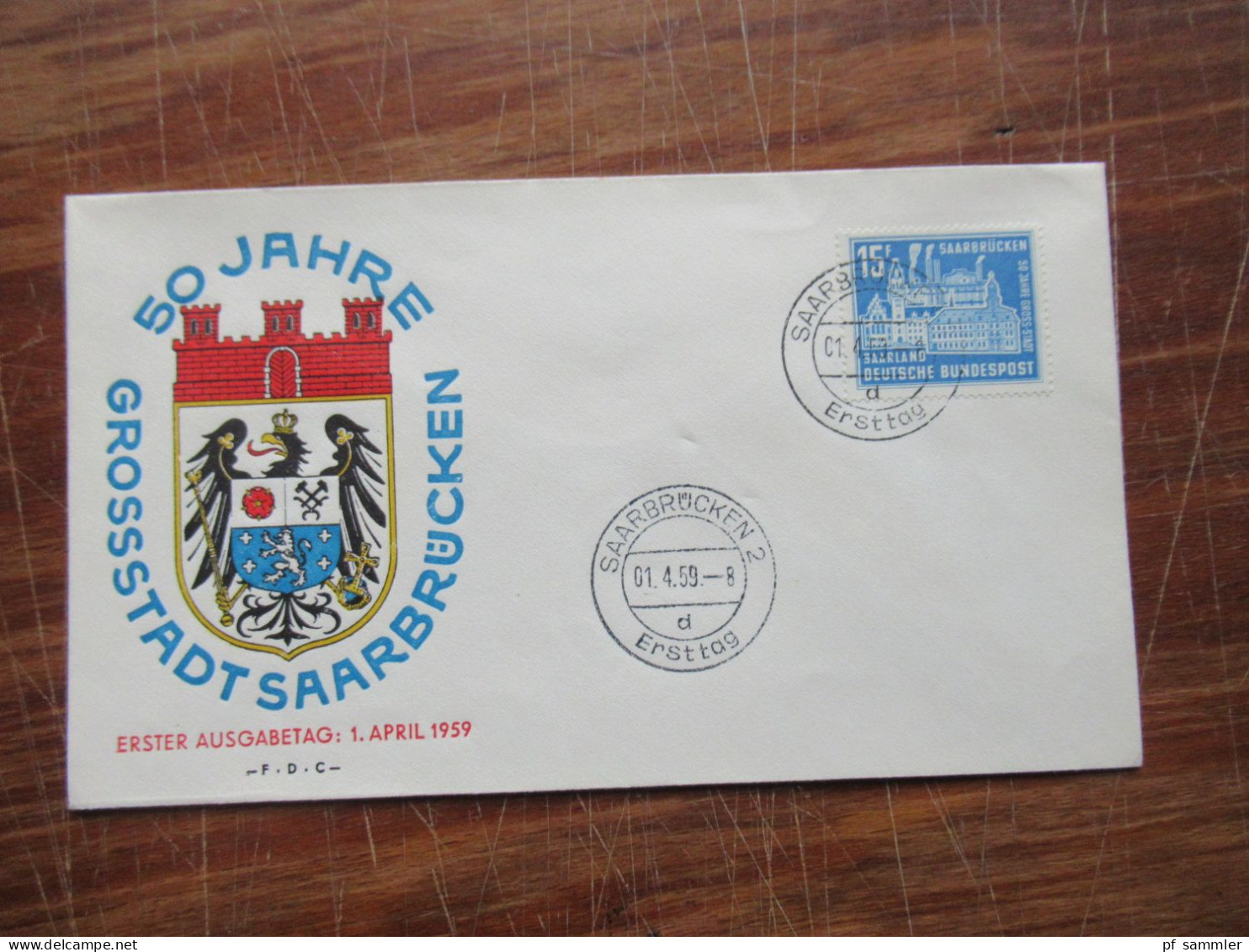 Saar / Saarland 1955 - 59 Belegeposten / FDC / Sonder PK insg. 41 Stück! Mit dem guten FDC Nr.329 (280€) Hoher KW!!