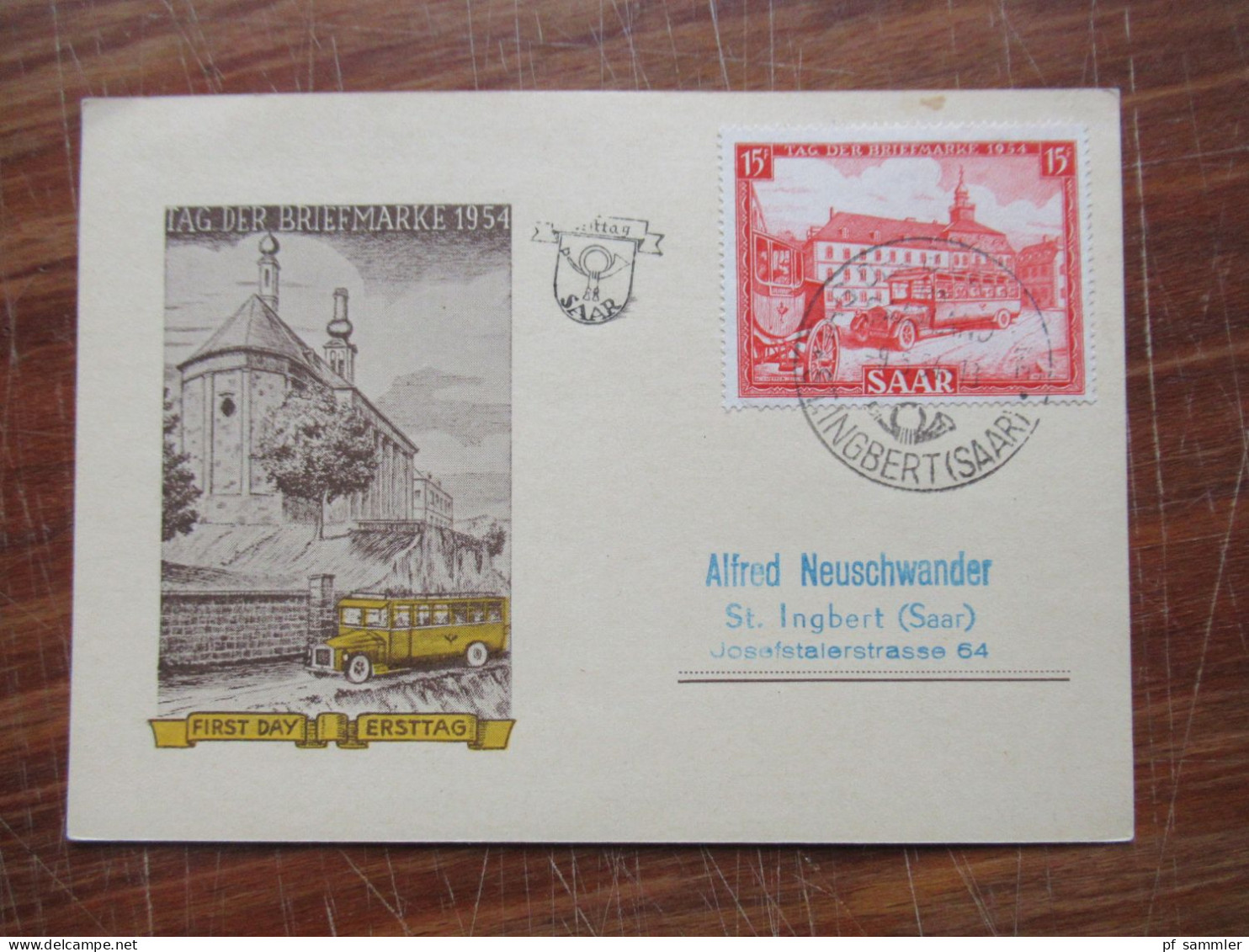 Saar / Saarland 1955 - 59 Belegeposten / FDC / Sonder PK insg. 41 Stück! Mit dem guten FDC Nr.329 (280€) Hoher KW!!