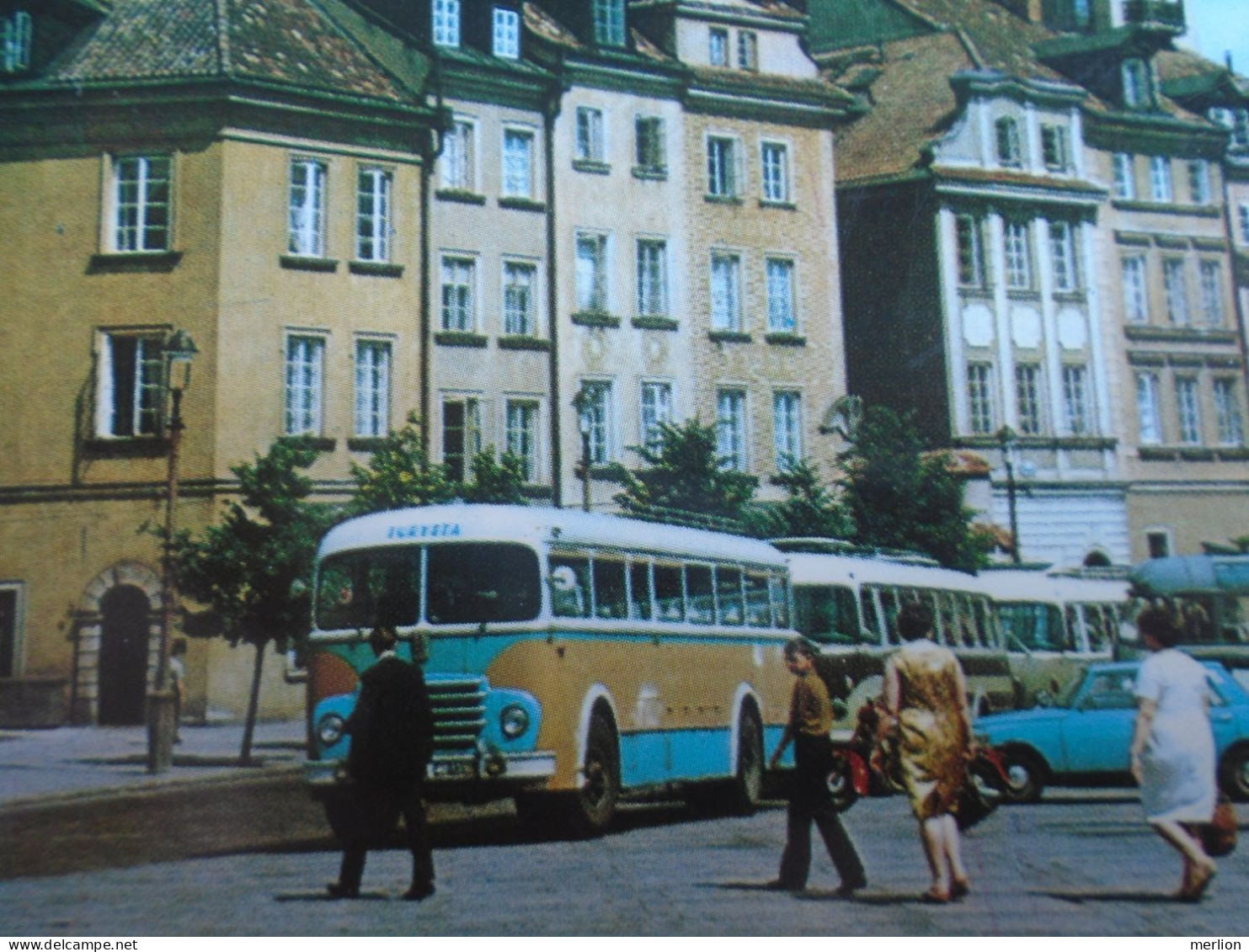 H35.7  Poland Polska  Warszawa   Plac Zamkowy   Autobus Bus - Fradi FTC Soccer Hungary  Takács II - Bus & Autocars