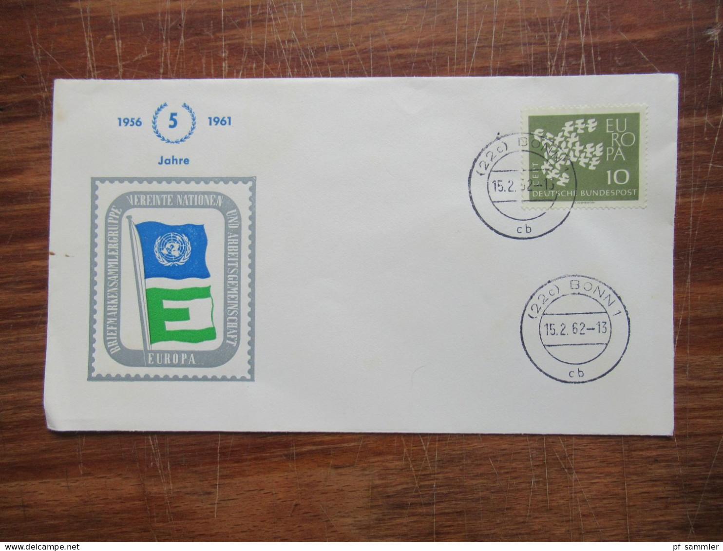 Europa / UN / NATO Luftpost Belege 1960 / 61 Insgesamt 15 Belege / Vereinte Nationen / Mit Ank. Stempel Usw. - Lettres & Documents