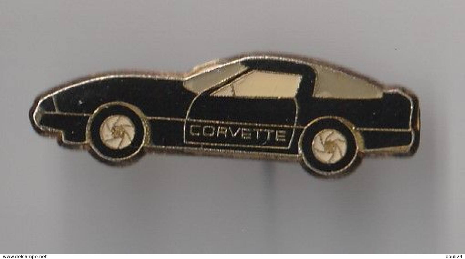 PIN'S THEME AUTOMOBILE CHEVROLET  CORVETTE NOIRE - Corvette