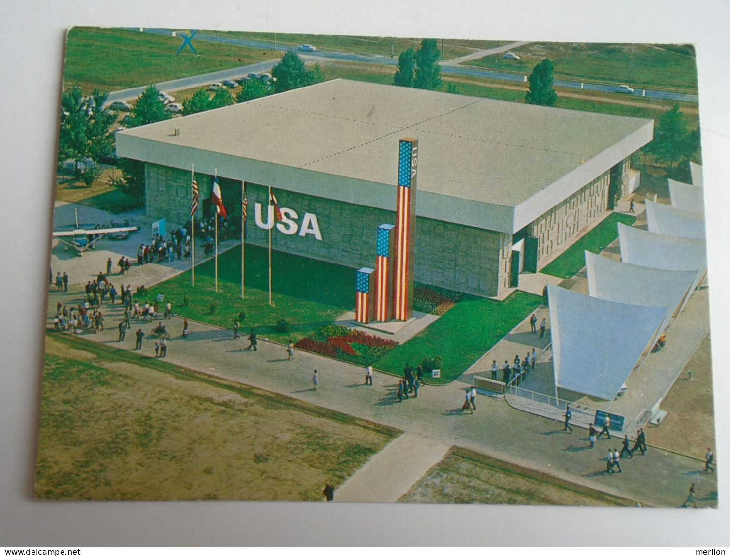 D196529  Croatia Yugoslavia  Fair - Jesenski Zagrebacki Velesajam 1967 - USA Pavilion - Sent To Subotica From Zagreb - Fairs