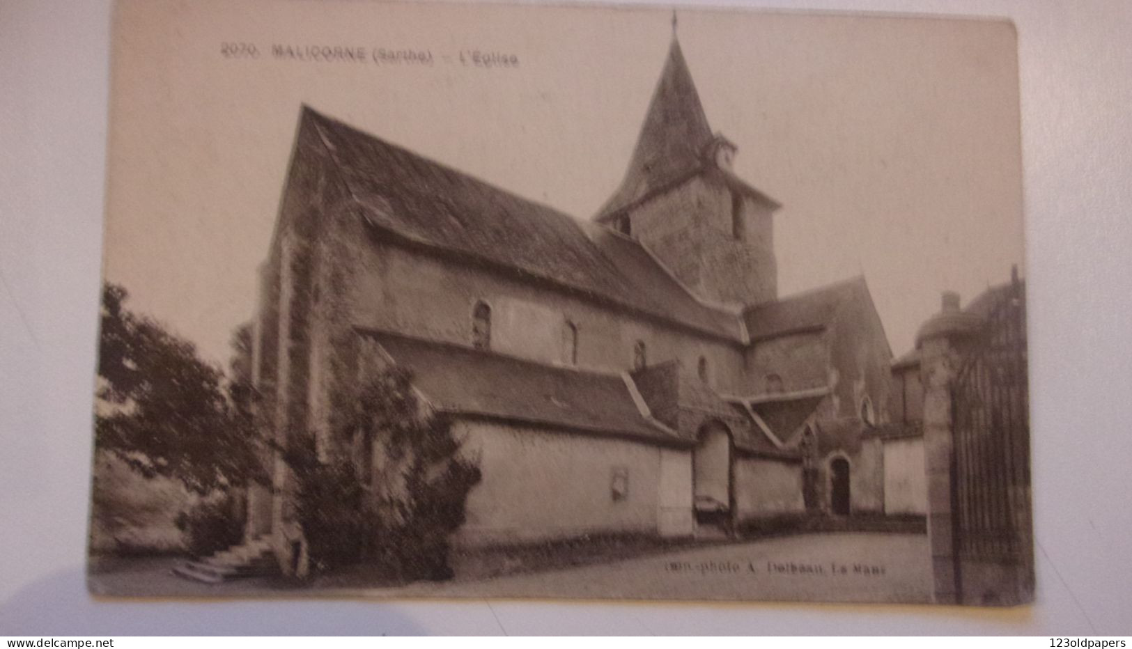 72 MALICORNE L EGLISE - Malicorne Sur Sarthe