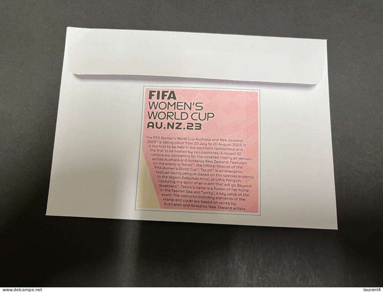 7-7-2023 (1 S 35A) $ 2 - Women's Football  World Cup (colored Coin) On FIFA Football Cover (released 11-7-2023) - 2 Dollars