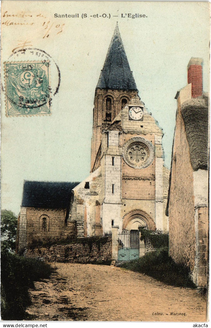 CPA Santeuil L'Eglise FRANCE (1330000) - Santeuil