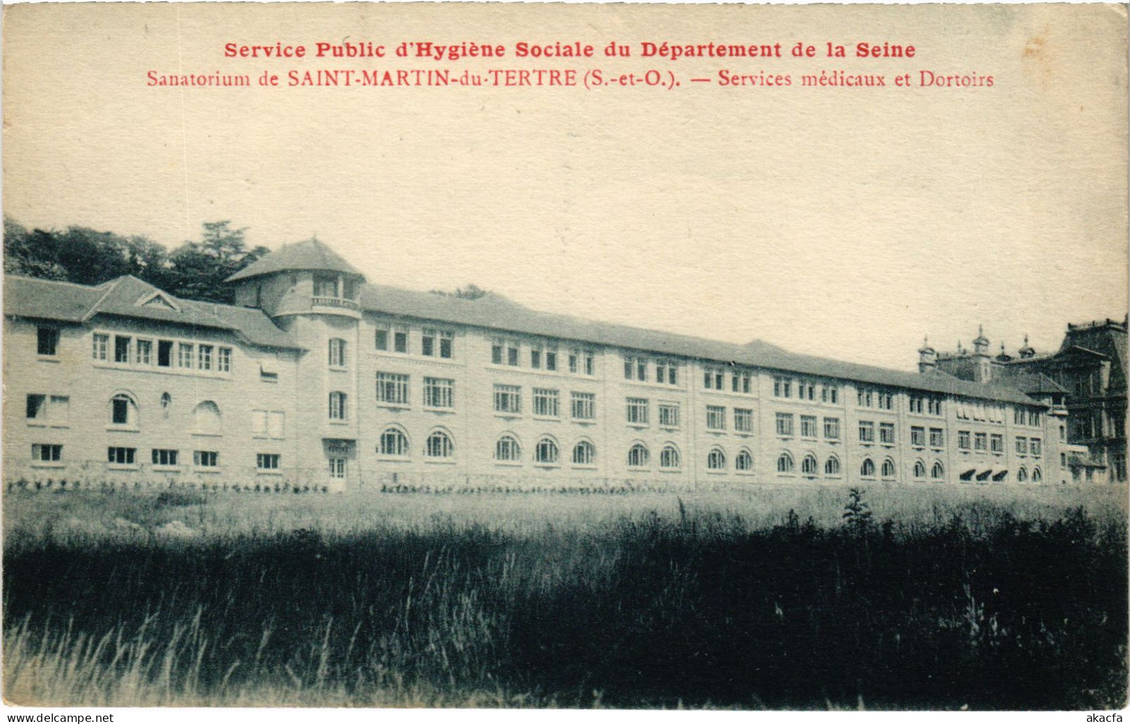 CPA St.Martin Du Tertre Sanatorium FRANCE (1330007) - Saint-Martin-du-Tertre