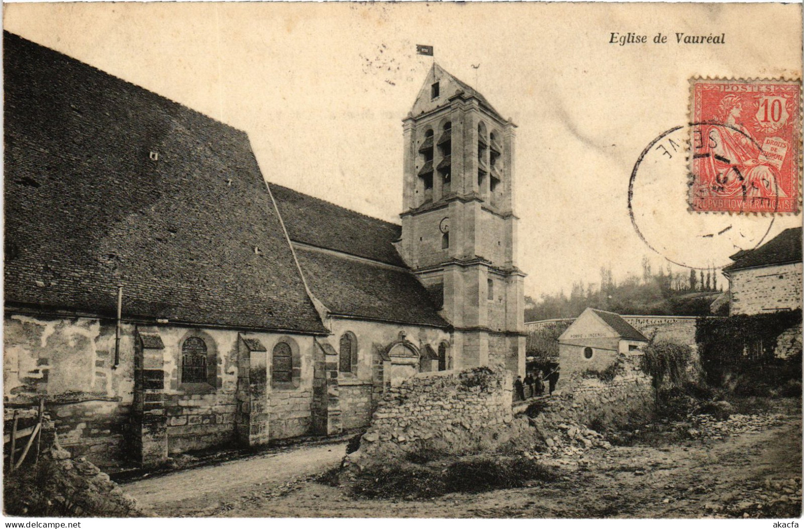 CPA Vaureal L'Eglise FRANCE (1330064) - Vauréal