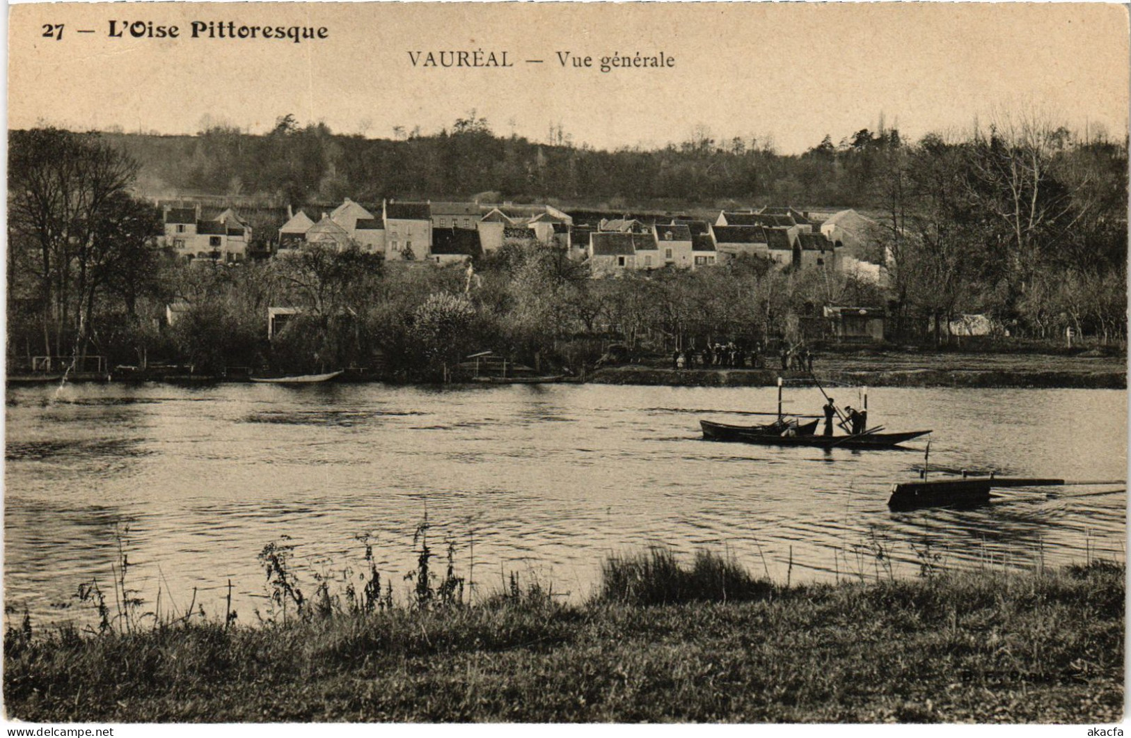 CPA Vaureal Vue Generale FRANCE (1330065) - Vauréal