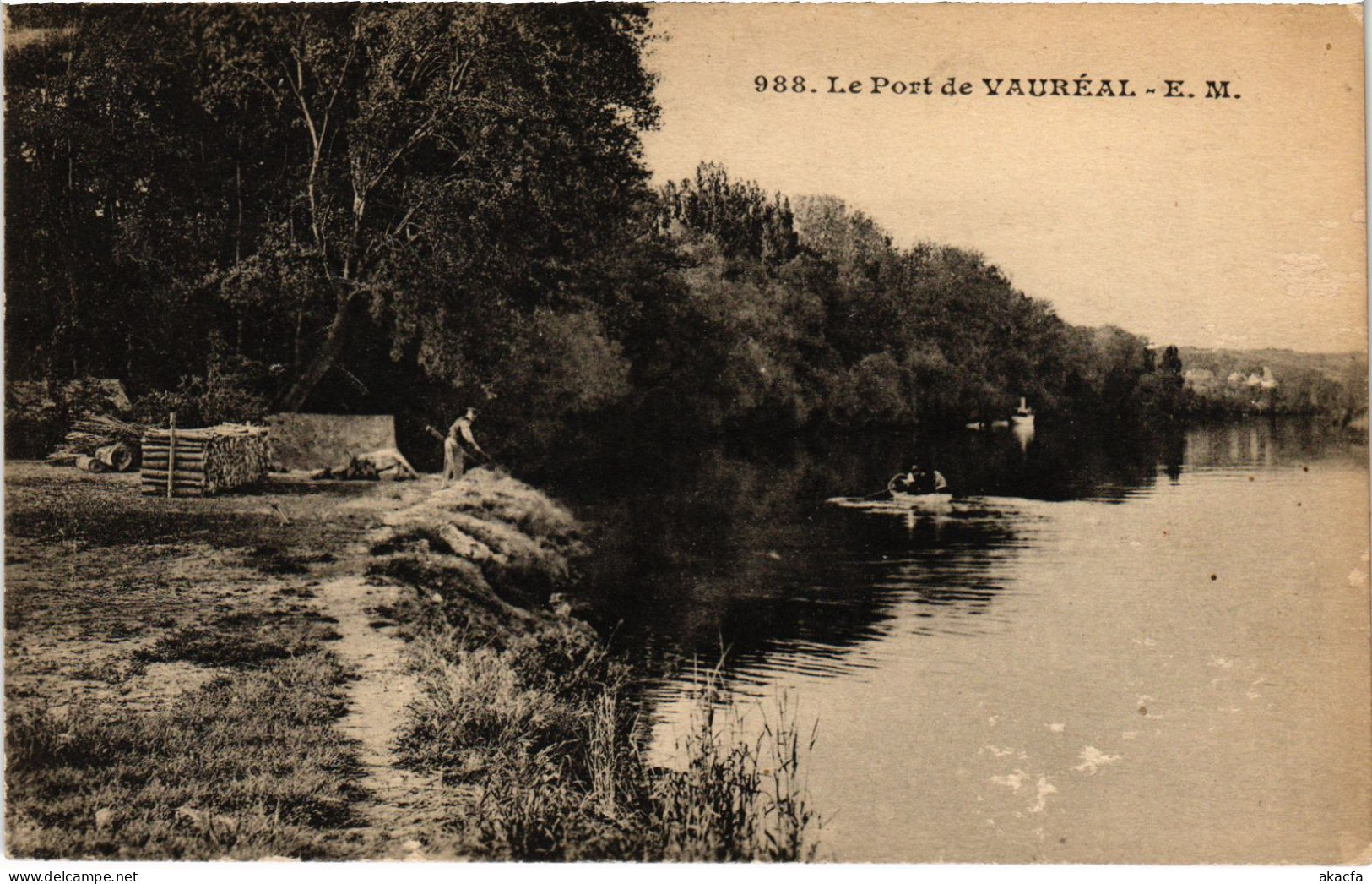 CPA Vaureal Le Port FRANCE (1330072) - Vauréal