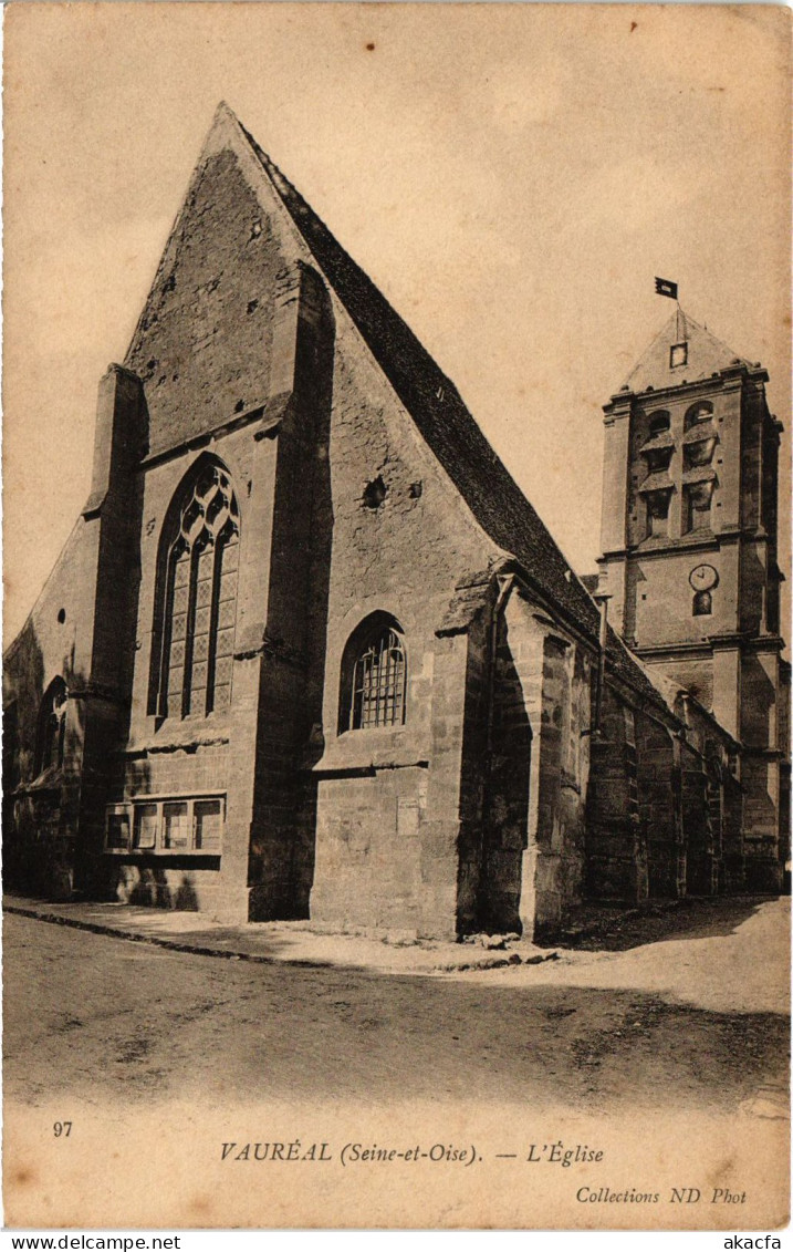 CPA Vaureal L'Eglise FRANCE (1330075) - Vauréal