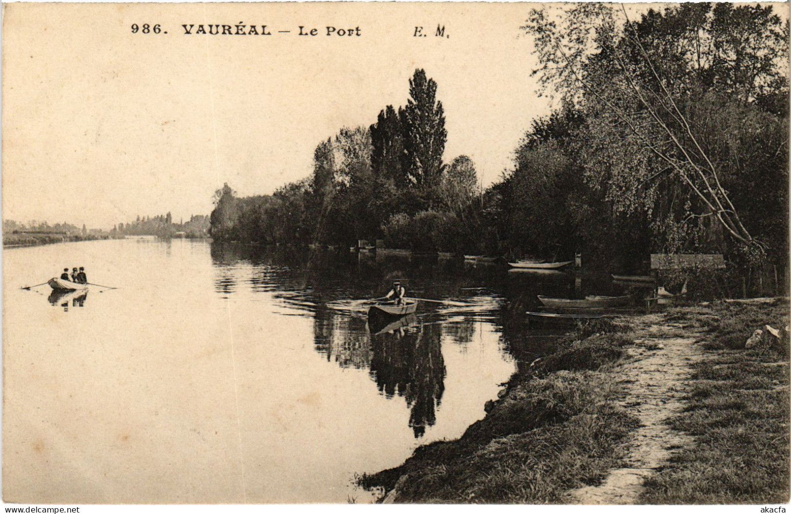 CPA Vaureal Le Port FRANCE (1330076) - Vauréal